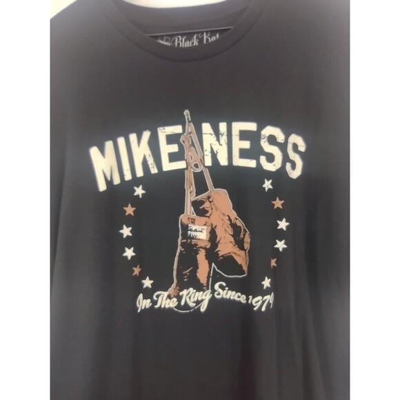 Mike Ness Social Distortion Black Kat In The Ring 1979 Punk Rock T-Shirt Men XXL - Picture 2 of 5